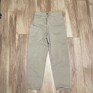 HM high rise mom jean